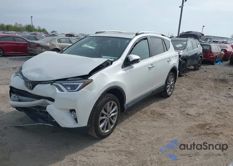 2017 Toyota Rav4 Limited из США, поврежденный, VIN 2T3DFREV7HW566401
